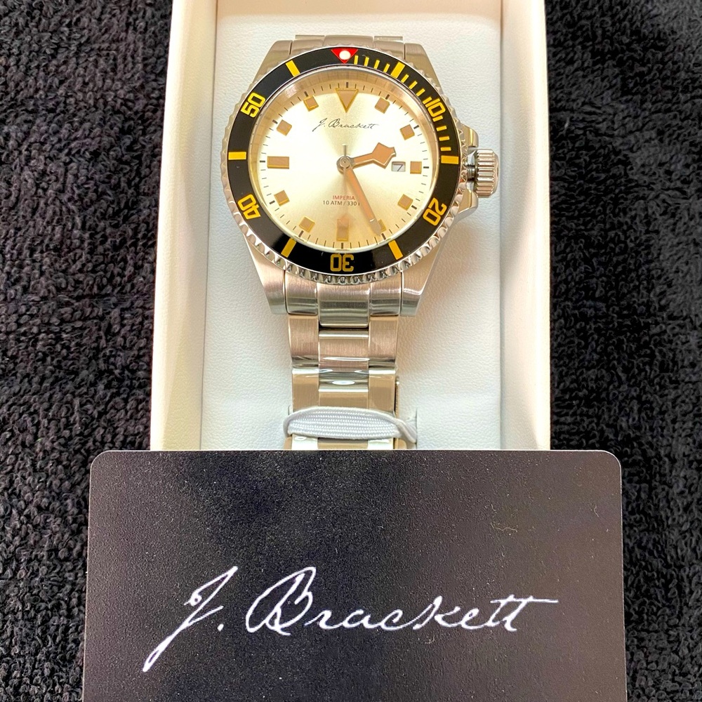J. Brackett Men’s Watch